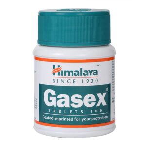 Gasex Himalaya — 100 таблеток, лицевая сторона упаковки